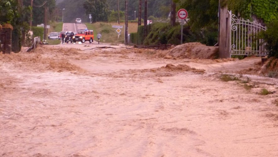 Inondations dans les Hautes-Pyrénées en juin 2014